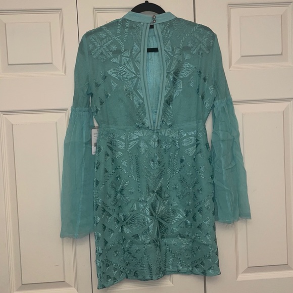 NWT $300 Free People Cleo Mini Dress Canton Party Cocktail Holiday Size 2 - Picture 7 of 11